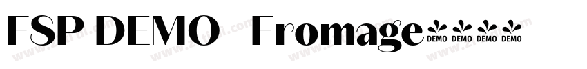 FSP DEMO   Fromage字体转换